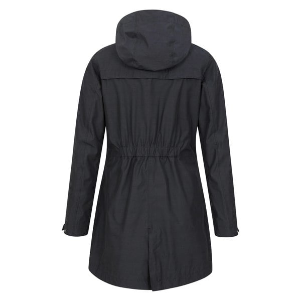 Mountain Warehouse Womens/Ladies Cloudburst Textured Waterproof Jacket - Black