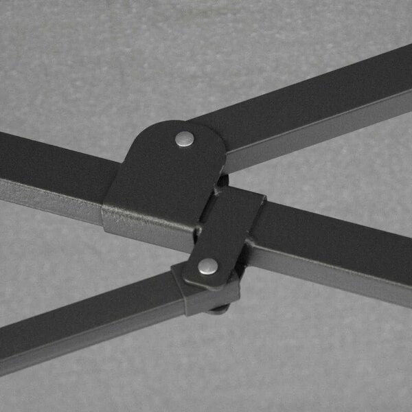 Bobobiy 4.6M Sun Umbrella Canopy Double-sided Crank Sun Shade w/ Cross Base Grey