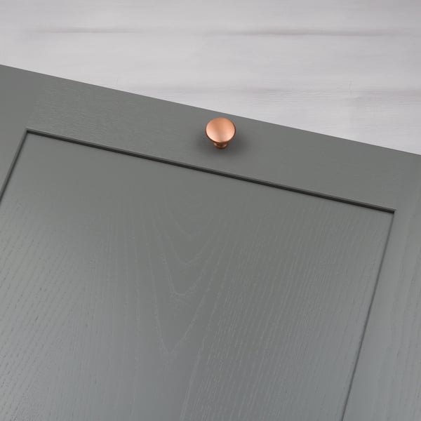 Handle & Home 30mm Satin Copper Knob