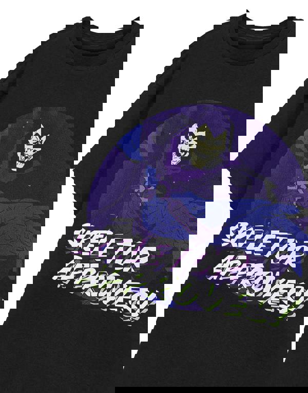 Masters of the Universe Unisex Black Skeletor Approves Short Sleeved T-Shirt