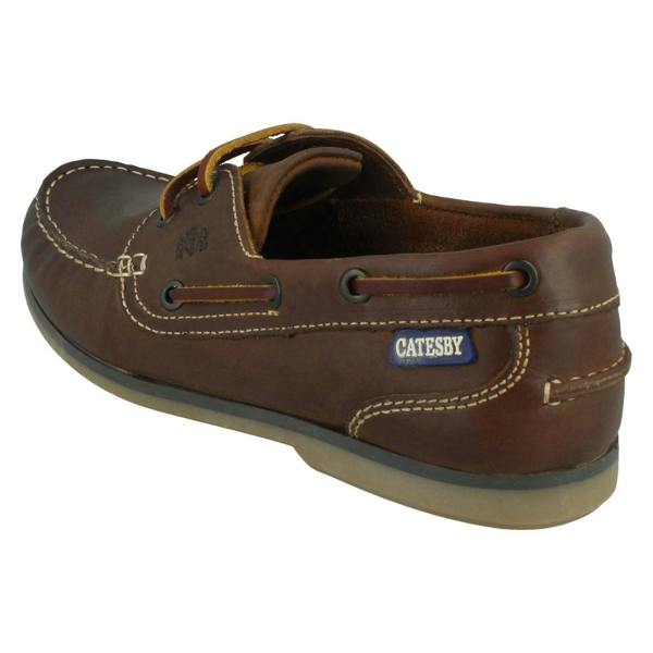 Catesby Ladies Catesby Casual Leather Deck Shoes Pippae
