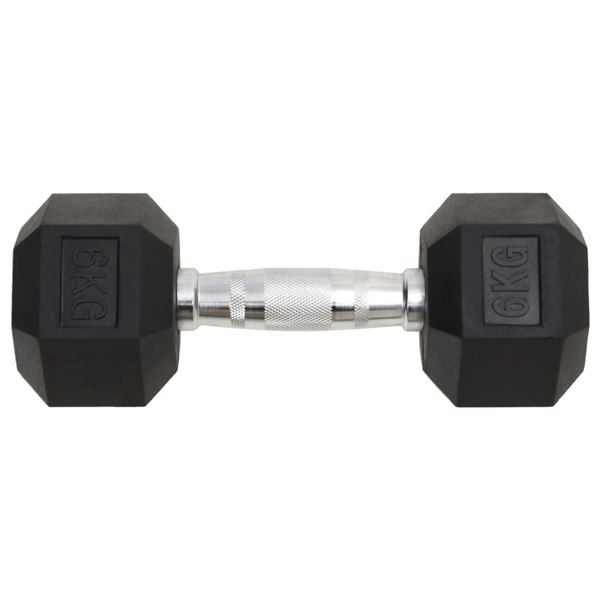 Berkfield Dumbbells 2 pcs 12 kg Cast Iron