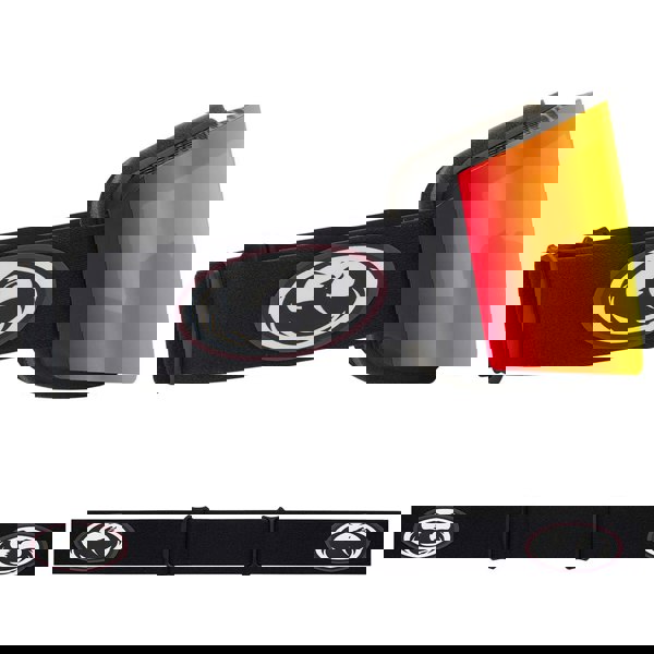 Dragon RVX MAG OTG - Old Skool with Lumalens Red Ionized & Lumalens Light Rose Lens