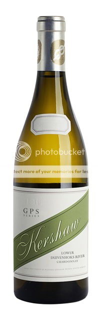 Kershaw Wines, GPS Series, Lower Duivenhoks River, Chardonnay 2017 75cl