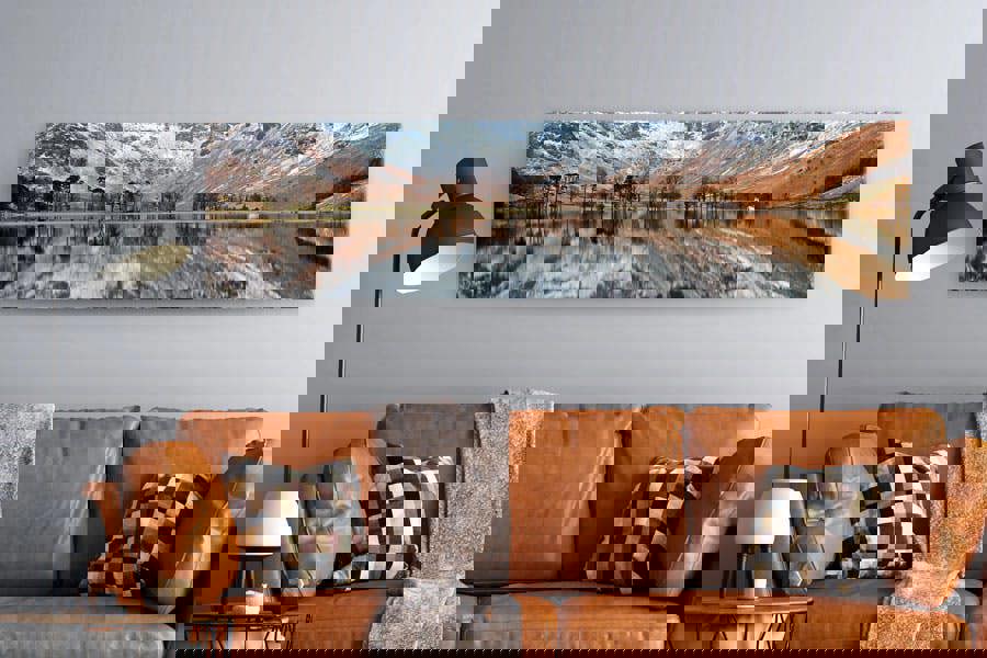 buttermere lake district canvas art print