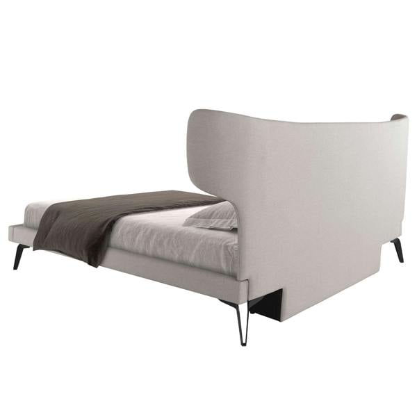 Angel Cerdá Light Grey Fabric Bed 7160