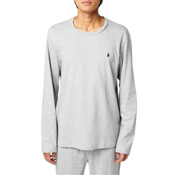 Ralph Lauren Mens Cotton Lounge Top - Heather Grey - 