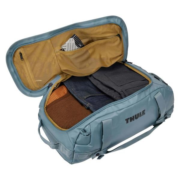 Thule Chasm 40L Duffel Bag Pond Grey Travel Gym Luggage Backpack Recycled