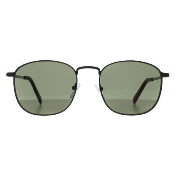 Calvin Klein Sunglasses CK20122S 001 Matte Black Solid Green G15