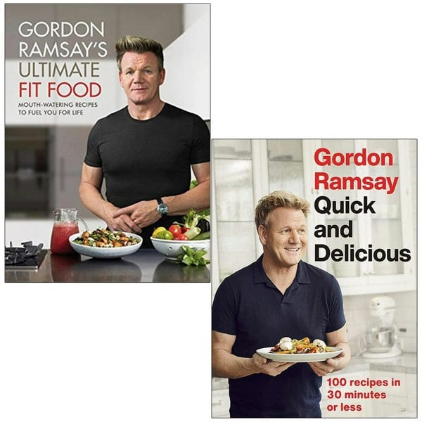 Gordon Ramsay Ultimate Fit Food, Quick & Delicious 2 Books Collection Set