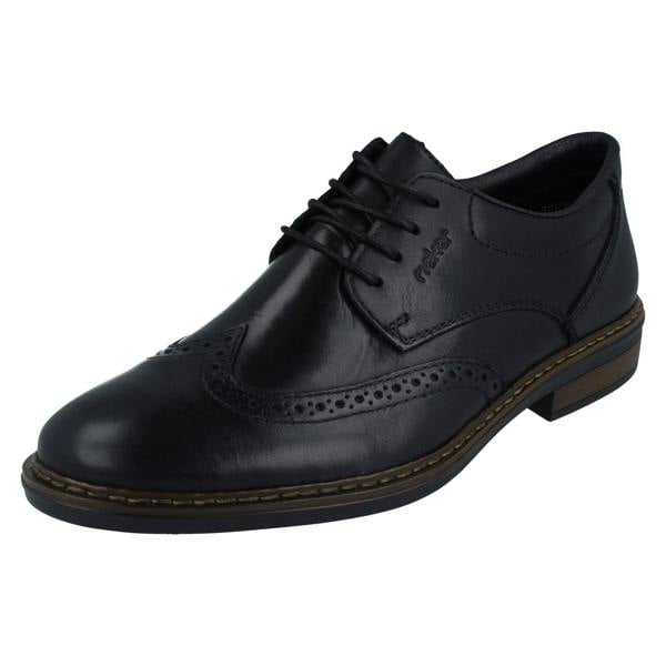 Rieker Mens Rieker Brogue Lace Up Shoes 17620