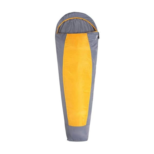 Mountain Warehouse Traveller 50 Summer Lightweight Mummy Sleeping Bag - Yellow - 