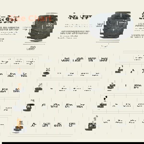 Skylos Orthopedic Dog Bed Plush Soft Washable Pet Bed Grey Cosy Cushion Large