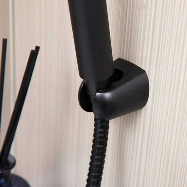 Flode Eslov | Bath Shower Mixer Tap | Includes Handset and Holder | Matt Black