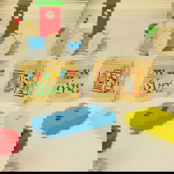 Personalised Memento Company Personalised Circus Toy Train