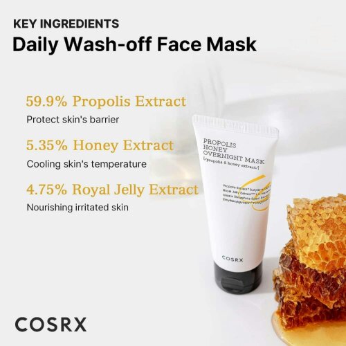Cosrx Mask / Pack Full Fit Propolis Honey Overnight Mask 60ml