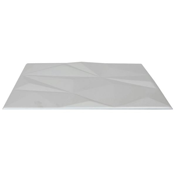 Wallsupply Ultralight Geo Lite 3D XPS Wall Panel Tiles White - 8 pack, 2m2