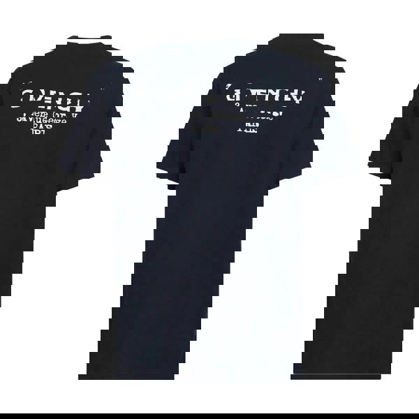 Givenchy Stamp Print T-Shirt   in  Navy