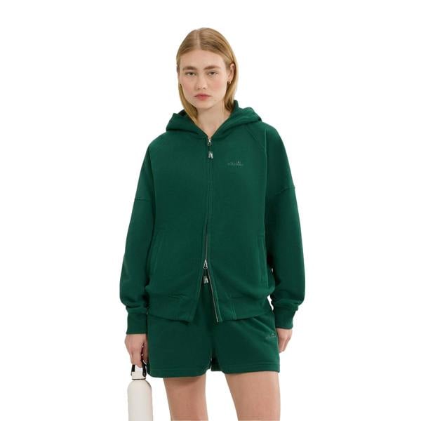 Ellesse Womens/Ladies Pianella Full Zip Hoodie - Dark Green - 