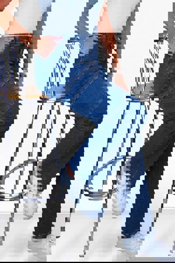 Paulo Due Womens Straight Leg Cargo Jeans