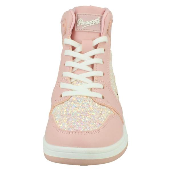 Pineapple Girls Pineapple High Top Lace Up Trainers H2717