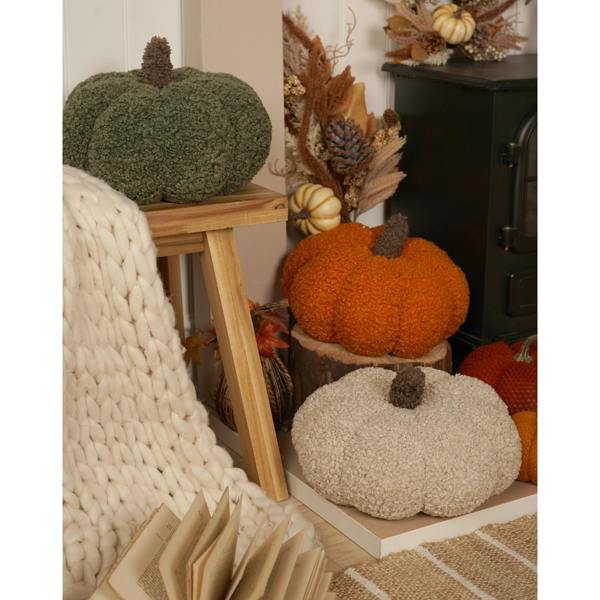 Country Living Pumpkin Cushion - Neutral