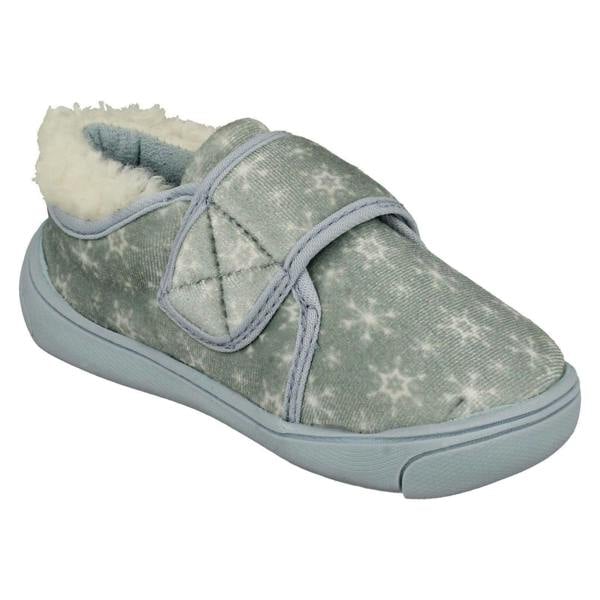 Clarks Girls Clarks Snowflake Detailed Frozen II Slippers Holmly Ice