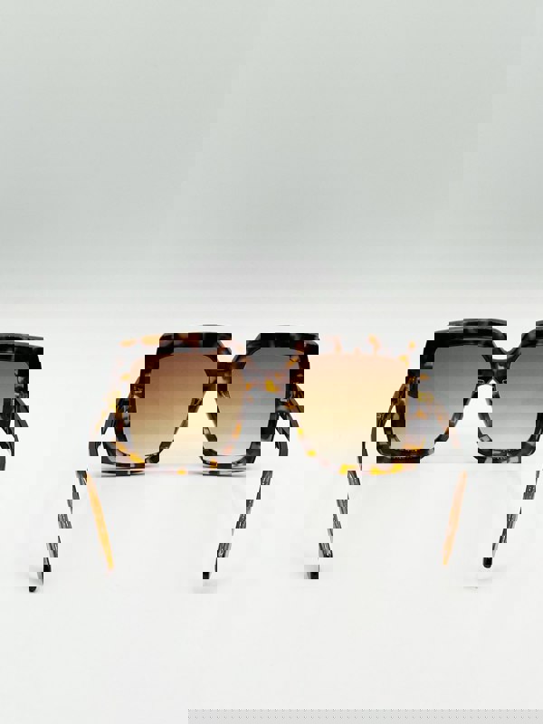 SVNX Oversized Square Frame in Brown Tortoiseshell