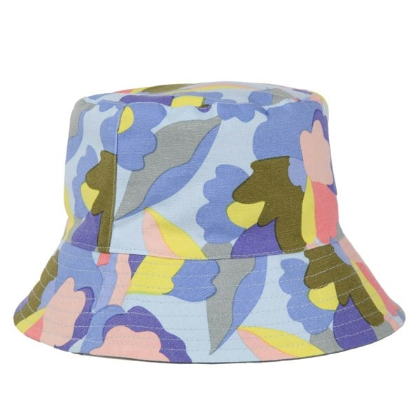 Regatta Womens/Ladies Abstract Floral Reversible Bucket Hat - Green Milieu