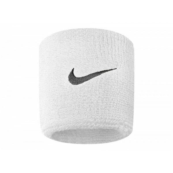 Nike Unisex Adults Swoosh Wristband (Set Of 2) - White - 
