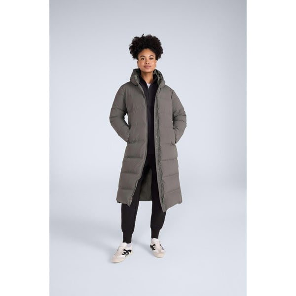 Animal Womens Cosi Cloud Down Jacket - Khaki Green