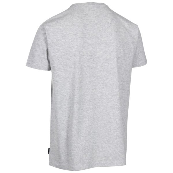 Trespass Mens Chera Printed T-Shirt - Grey Marl