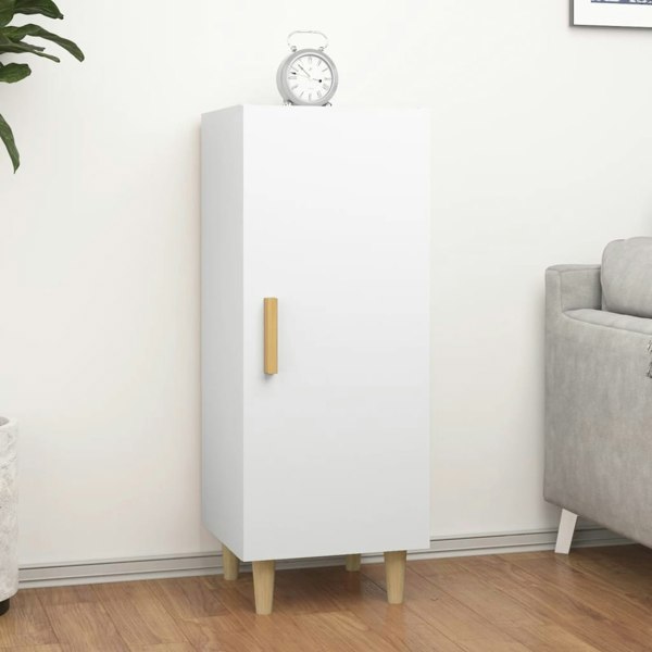 Berkfield Sideboard White 34.5x34x90 cm Engineered Wood