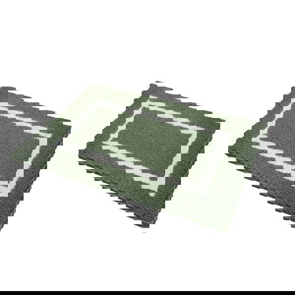 Anyhouz Anymat Doormat Green Non Slip Dirt Resistant Mat For Kitchen And Bathroom