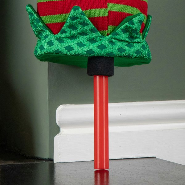 Samuel Alexander 55cm Battery Operated Soft Animated Elf Kicking Legs Christmas Decoration