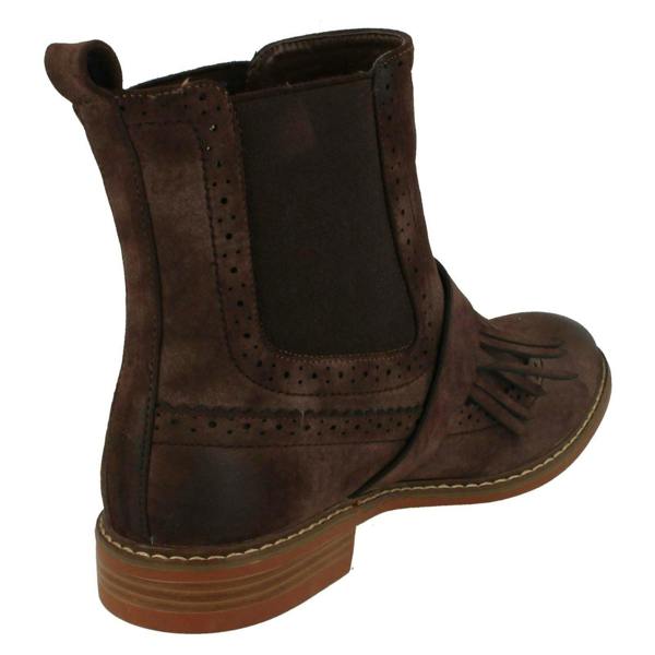 Down to Earth Ladies Down To Earth Flat Ankle Boots