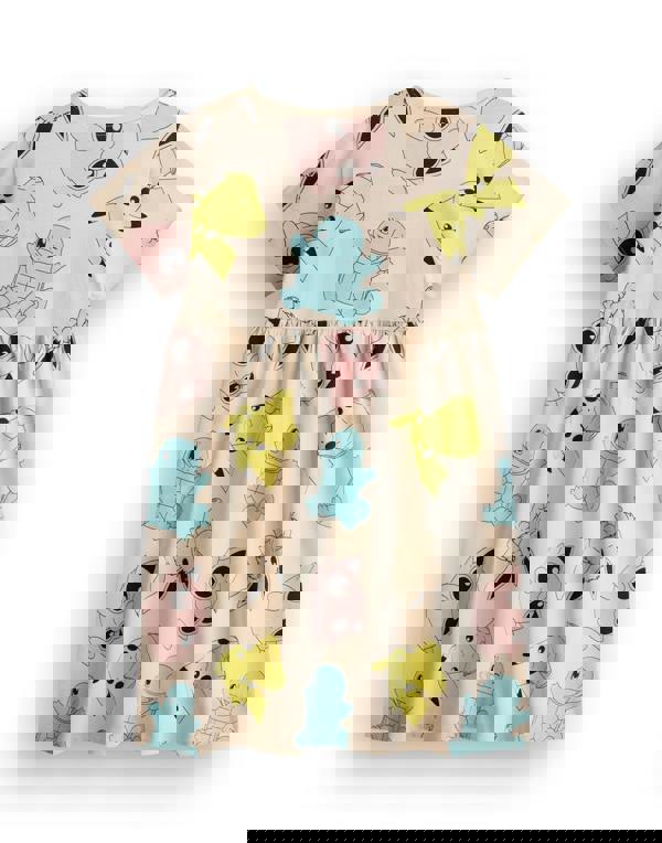 Pokemon Girls Multicoloured Multi Character 2 Pack Dress