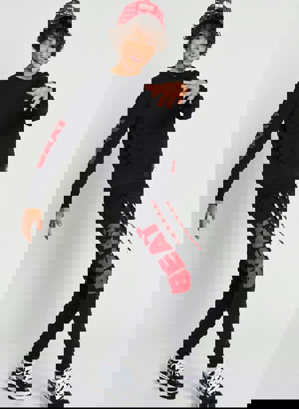 Beat Boyz Club Neutron Crew Sweat Top - Black