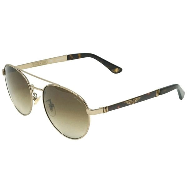 Police Spl891M 08Ff Gold Sunglasses