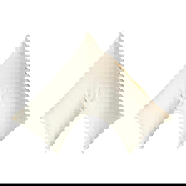 HOMESCAPES Egyptian Cotton V Shaped Pillowcase 200 TC