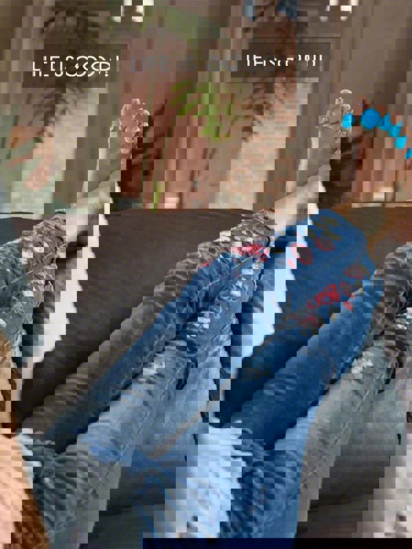 YogaToes Gems Toe Separators - Sapphire Blue