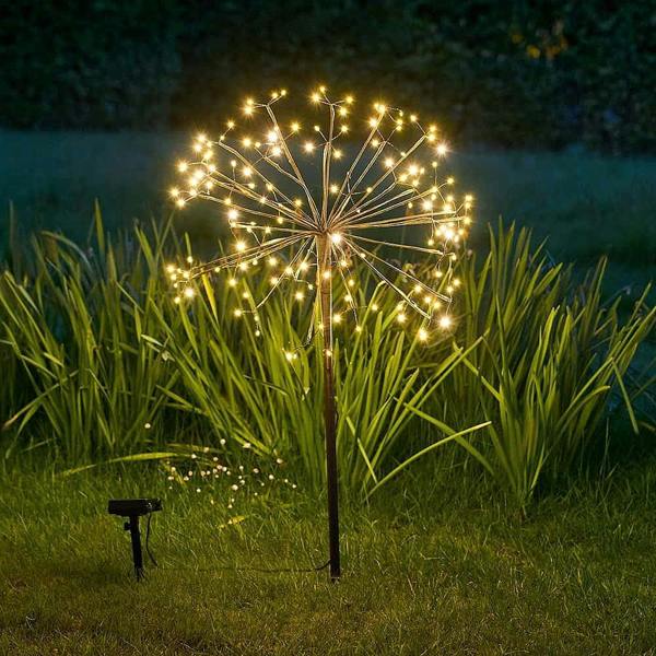 Museum Selection Dandelion Solar Stake - 100 x 45cm - Copper