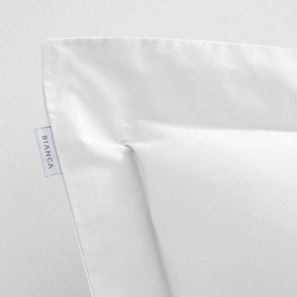 Bianca 200 Thread Count Cotton Percale Oxford Pillowcase Pair