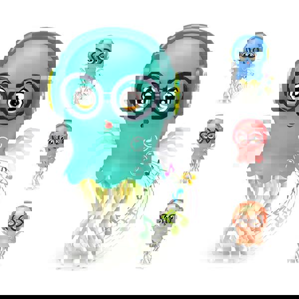 Dragodirect Interactive Magic Jellyfish Toy Dancing Lights and Music for Kids Sensory Play