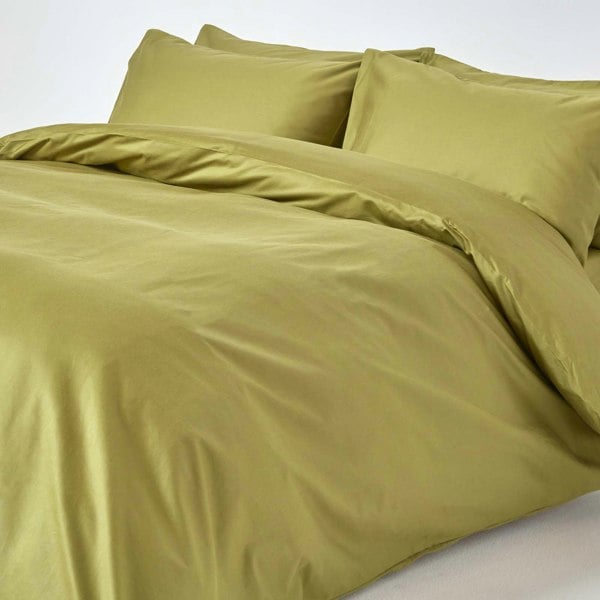HOMESCAPES Premium 1000 TC Egyptian Cotton Sateen Weave Duvet Cover Set