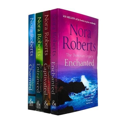 Mills & Boon Nora Roberts The Donovan Legacy Series Collection 4 Books Set