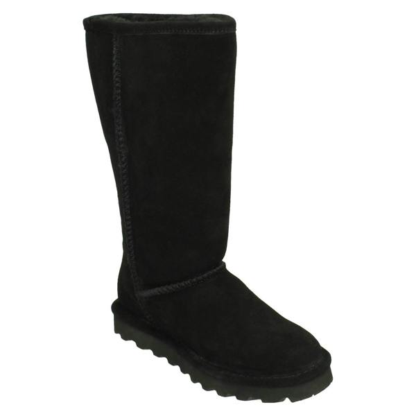 Bear Paw Ladies Bearpaw Real Sheepskin Lined Casual Boots Elle Tall