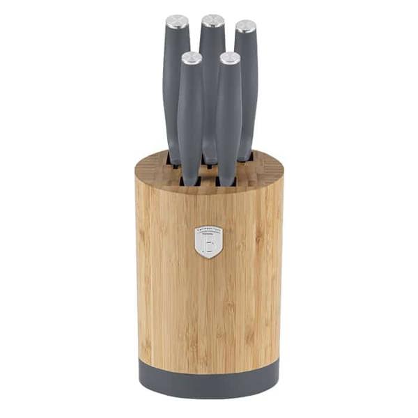 6 pcs knife set with BAMBOO stand Berlinger Haus BH2680