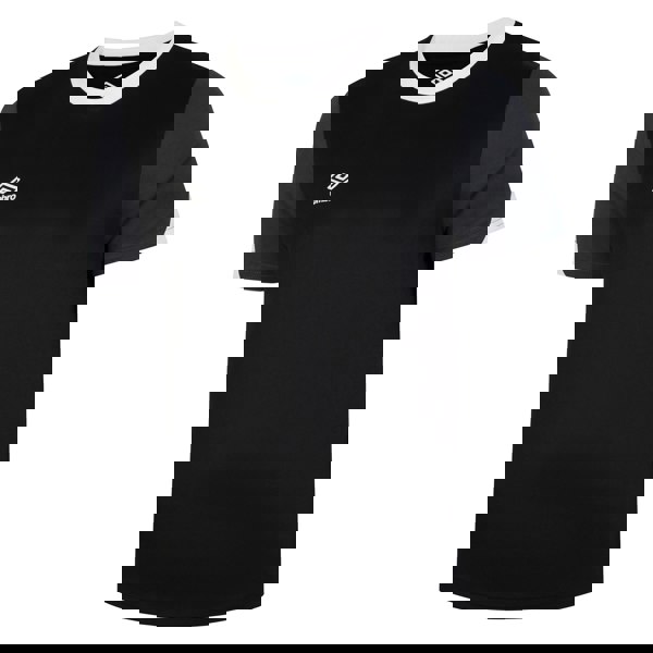 Umbro Mens Total Training Jersey - Black/White/Carbon