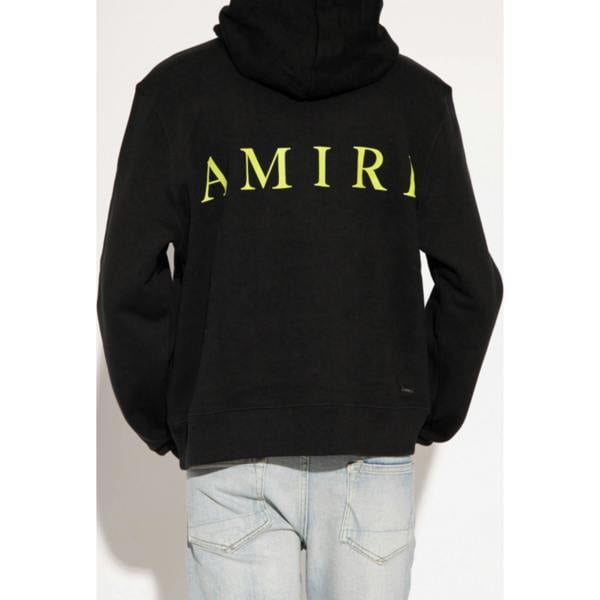 Amiri M.A Logo Hoodie   in  Black